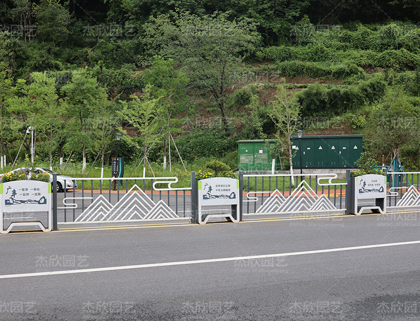 都市花箱護欄上饒案例